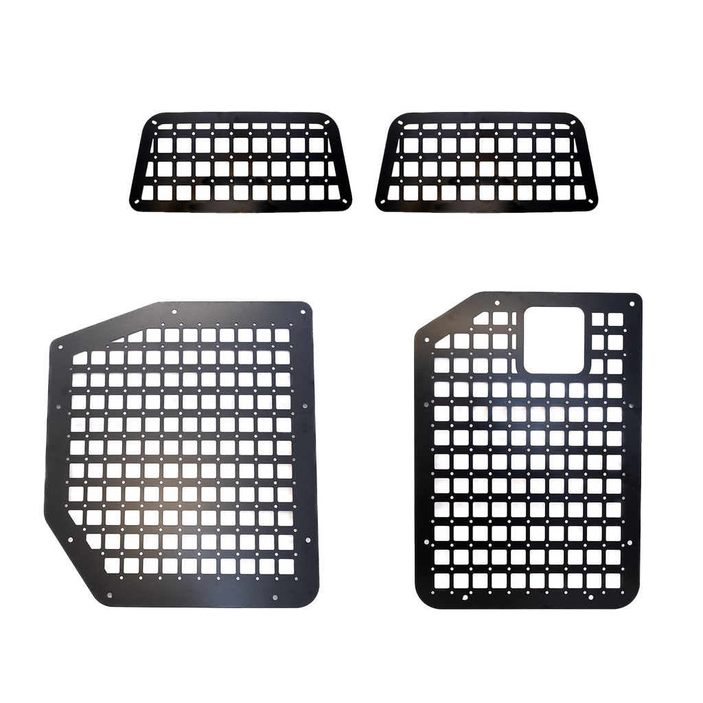 The Original Rear Door Modular MOLLE Storage Panel for Mercedes Sprinter (2019+) by FreedomVanGo