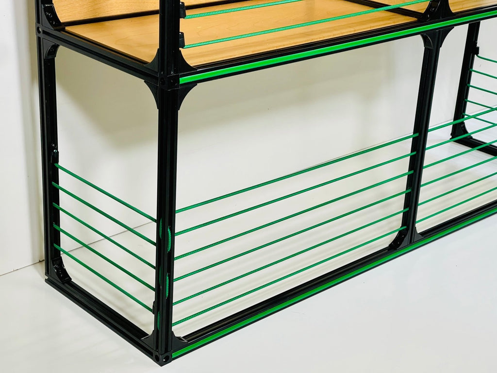 Further view of the TNTvans Wheel Well Shelving Kit for Camper Vans, part of a DIY camper van conversion interior