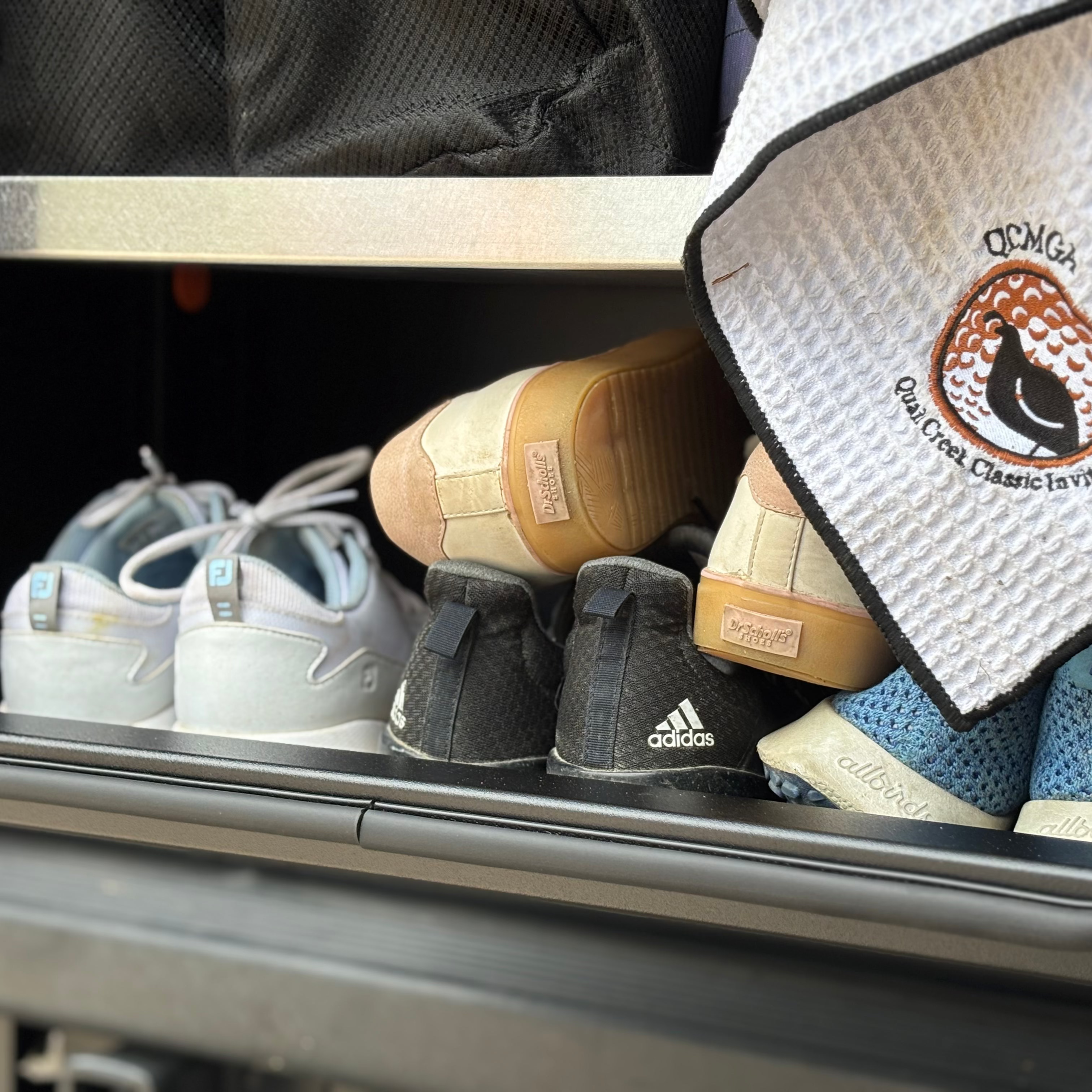 Another angle on the Avatar Offroad Caddie Golf Club Storage Box, part of the Avatar Offroad van storage and overland range