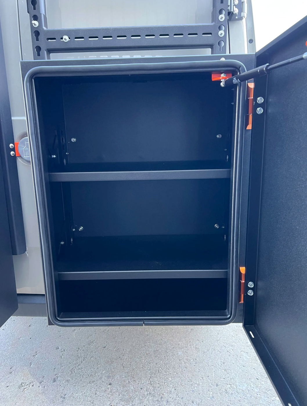 Another angle on the Avatar Offroad Kilo Compact Van Storage Box, part of the Avatar Offroad van storage and overland range