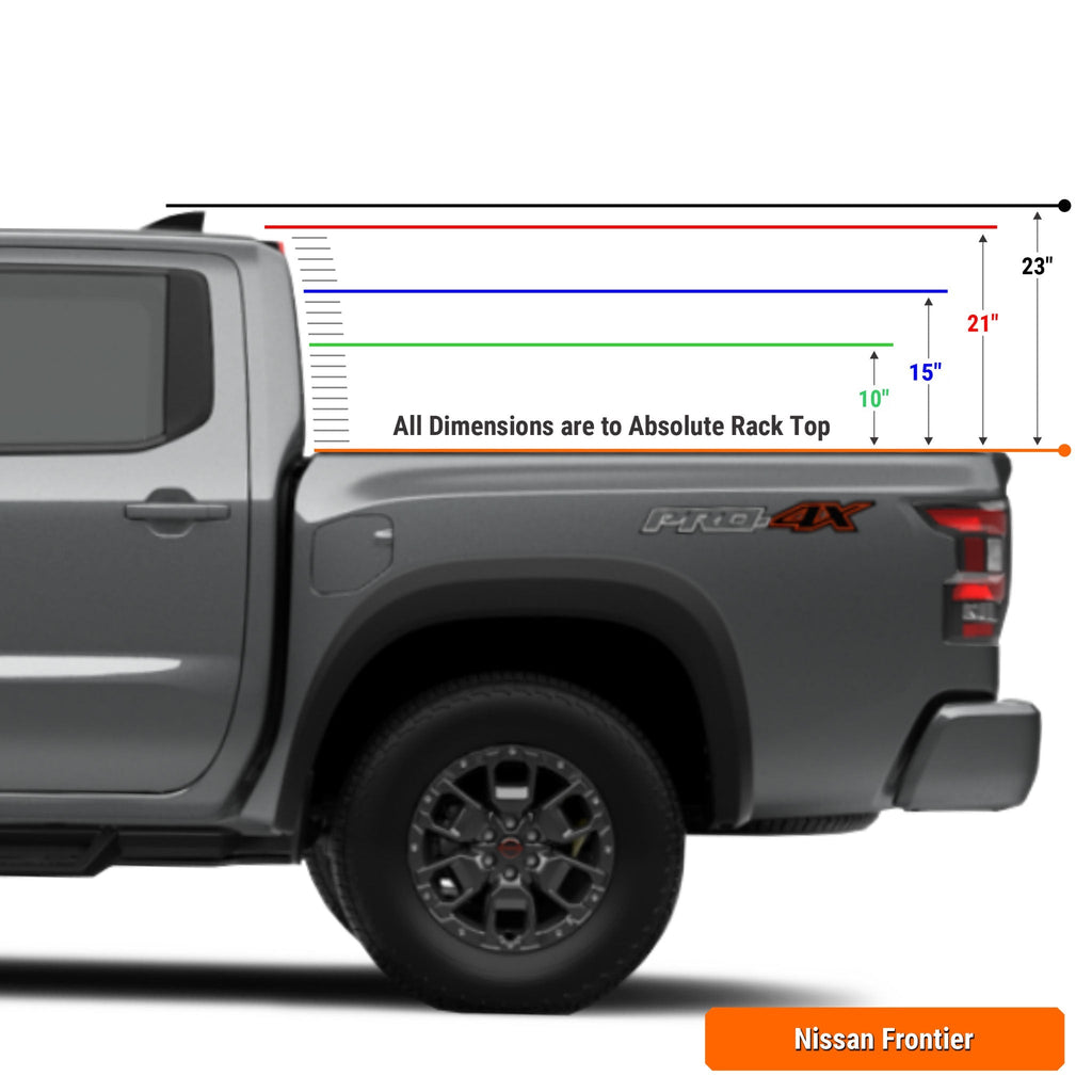 Nissan Frontier Pre-configured XTR1 Bed Rack